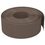 vidaXL Bordures de jardin 2 Pièces marron 10 m 20 cm polyéthylène