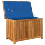 vidaXL Boîte à coussins d'extérieur 90x50x60 5 cm bois massif d'acacia