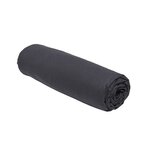 Drap housse - 180 x 200+30 cm uni - Fusain
