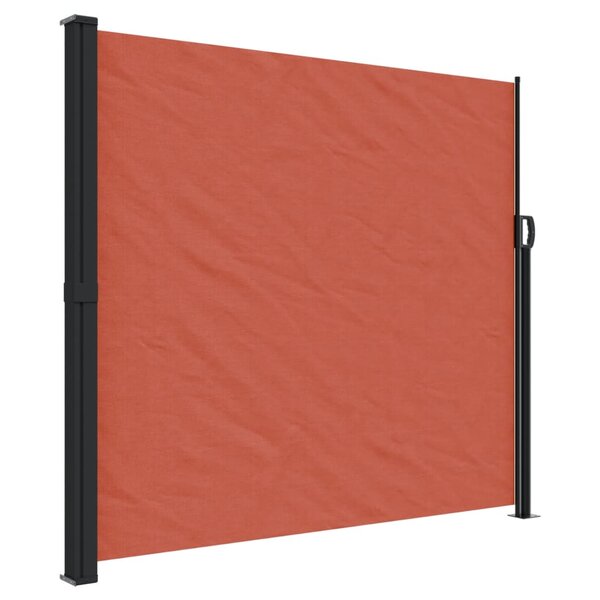 vidaXL Auvent latéral rétractable terre cuite 180x600 cm