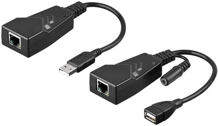 Extender Goobay USB 2.0 via RJ45 jusqu'à 100m