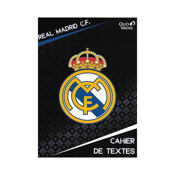 Cahier De Textes - 17x22cm - Club de Football Real Madrid FC