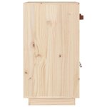 vidaXL Buffet 65 5x40x75 cm Bois massif de pin