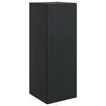 vidaXL Armoire Murale Noir 33 x 34 5 x 90 cm Bois d'ingénierie