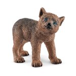 SCHLEICH Wild Life 42472 - Figurine Maman Loup avec Louveteaux