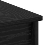 vidaXL Table basse Chêne noir 80 x 50 5 x 42 5 cm Bois d'ingénierie
