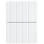 vidaXL Cabinet de chevet mural 2 Pièces Blanc 33 x 34 5 x 43 cm
