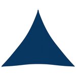 vidaXL Voile de parasol Tissu Oxford triangulaire 6x6x6 m Bleu