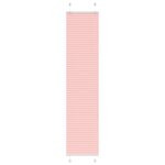 vidaXL Store plissé rose 40x200 cm largeur du tissu 39 4 cm polyester