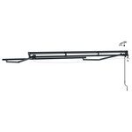 vidaXL Cadre de store électrique avec LED Anthracite 2 5 x 2 m