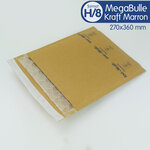 Lot de 5 enveloppes megabulle h/8 format 270x360 mm