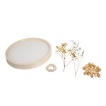 Kit suspension ronde en fleurs séchées
