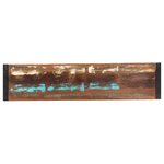 vidaXL Table console 150x35x76 cm Bois de récupération massif