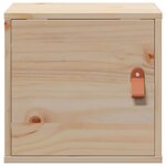 vidaXL Armoire murale 31 5x30x30 cm Bois de pin massif
