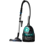 Philips fc9555/09 aspirateur traîneau sans sac powerpro active - brosses triactive  mini brosse turbo - 900w - 77db - vert