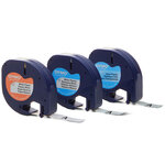 Dymo letratag lt-100h plus - étiqueteuse clavier abc - écran large + 3 cassettes étiquettes emea