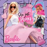 Puzzles 3x49 p - inspire le monde  / barbie