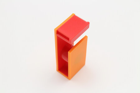 Dérouleur magnétique pour Masking Tape MT - orange et rouge