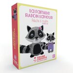 Kit La Famille Raton Laveur Peluche à Coudre