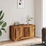 vidaXL Buffet vieux bois 102x35x55 cm bois d'ingénierie