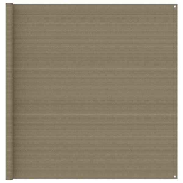 vidaXL Tapis de tente 200x300 cm Taupe