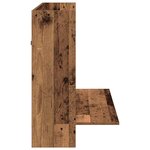 vidaXL Bureau mural Bois ancien 105 x 48 x 75 cm Bois d'ingénierie