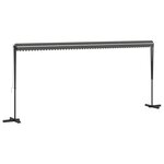 vidaXL Auvent autoportant Gris 6 x 3 m Polyester