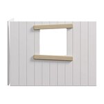 Flexa NOR & WHITE Facades de lit cabane Cadre chene