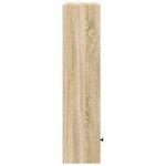 vidaXL Bibliothèque chêne sonoma 31x24x102 cm bois d'ingénierie