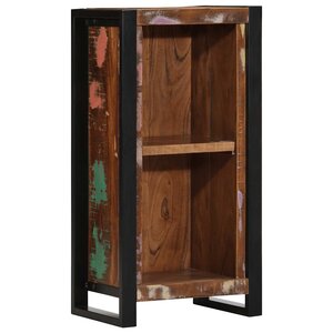 vidaXL Table de chevet 40x30x80 cm bois massif de récupération