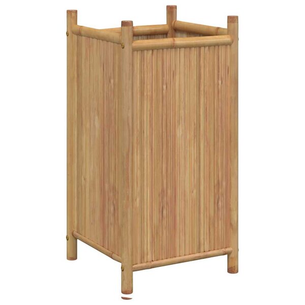 vidaXL Jardinière 40x40x80 cm bambou