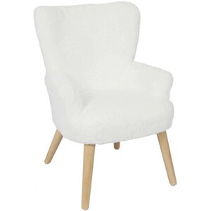 Fauteuil enfant imitation fourrure helsinki
