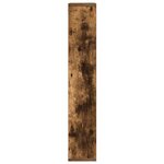 vidaXL Étagère murale Chêne fumé 36x16x90 cm Bois d'ingénierie