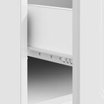 vidaXL Table basse Blanc brillant 49 x 50 x 37 cm Bois d'ingénierie