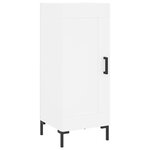 vidaXL Buffet blanc 34 5x34x90 cm bois d'ingénierie