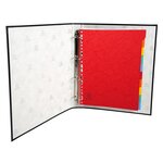 Classeur rembordé PVC 4 anneaux 30mm - A4 maxi 24x32cm - Coloris Aléatoire EXACOMPTA