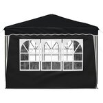 vidaXL Tente de fête pop-up 288 x 288 x 245 cm Anthracite Tissu Oxford