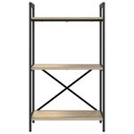 vidaXL Étagère Chêne Sonoma 56 x 34 x 96 cm Bois d'ingénierie
