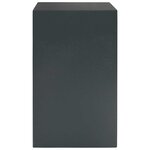 vidaXL Coffre-fort Gris foncé RAL7016 31 x 35 x 50 cm Acier