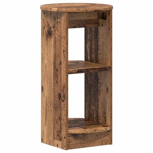 vidaXL Meuble d'appoint Bois ancien 40 x 40 x 75 cm Bois d’ingénierie