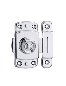 THIRARD - Verrou pour porte d'ameublement  35mm  laiton chromé - THIRARD