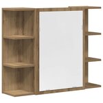 vidaXL Ensemble de meubles salle de bain 4 Pièces bois d'ingénierie