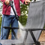 Nettoyeur mobile moyenne pression OC 6-18 - Batterie 18 V / 2 5 Ah + chargeur - 24 bar - 200l/h