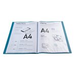 Protège-documents en polypropylène souple OPAK 80 vues - A4 - Vert foncé EXACOMPTA