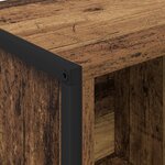 vidaXL Bibliothèque Bois Ancien 68 x 30 x 108.5 cm Bois d'ingénierie