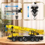 Mould King 17073 - Ensemble de construction de grue mobile