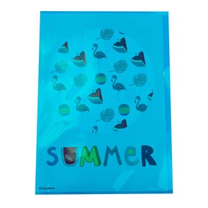 Sachet De 100 Pochettes Coin Polypropylène Lisse Premium - A4 - Couleurs Assorties - X 10 - Exacompta