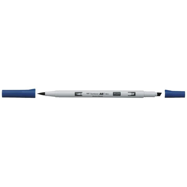 Marqueur Base Alcool Double Pointe ABT PRO 539 bleu denim x 6 TOMBOW