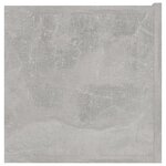 vidaXL Meuble TV Gris béton 80x30x30 cm Bois d’ingénierie