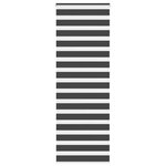 vidaXL Store zèbre noir 80x200 cm largeur du tissu 75 9 cm polyester